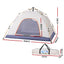 Weisshorn Camping Tent Instant Tent Pop up 2 Person Outdoor Hiking Tents Hiking Beige