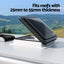 Weisshorn Caravan Roof Vent Hatch RV Skylight Motorhome Camper 350x350mm Black
