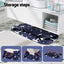 Weisshorn Foldable Bathtub PVC SPA Bucket Inflatable Cushion 134x65cm Star Navy