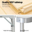 Weisshorn Folding Camping Table 60CM Adjustable Portable Outdoor Picnic Desk