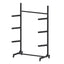 Weisshorn Kayak Storage Rack 3-Tier Canoe SUP Paddleboard Garage 80kg Casters
