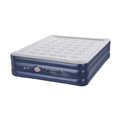 Weisshorn Queen Air Mattress with Rechargeable Cordless Pump 46cm