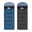 Weisshorn Sleeping Bag Set of 2 Single Thermal Camping Hiking Tent 0℃