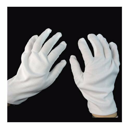 White Work Jewellery Handling Costume Cotton Soft Gloves Boxing 10 Pairs 20 Pcs