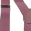 Wide Heavy Duty Adjustable 100cm Baby Pink Adult Mens Suspenders