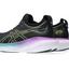 Womens Asics Gel-Nimbus 25 Black/ Glow Yellow Athletic Running Shoes