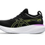 Womens Asics Gel-Nimbus 25 Black/ Glow Yellow Athletic Running Shoes