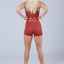 Womens BT© CROP TOP Copper Red