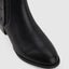 Womens Hush Puppies Calypso Shoes Black Dress Formal Comfort Boots