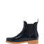 Womens Hush Puppies Muddy Shoes Black Shine Dress Formal Ladies Boots