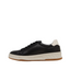 Womens Hush Puppies Spin Black / White Ladies Sneakers Casual Lace Up Shoes