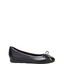 Womens Hush Puppies The Ballet Slipper Black Comfy Shoe