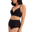 Womens Jockey Skimmies Hi Full Brief Underwear Undies Briefs Black