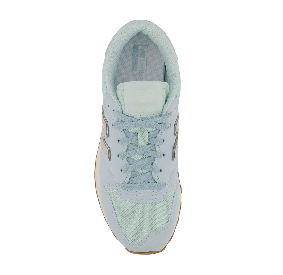 Womens New Balance 500 Morning Fog Athletic Casual Shoes