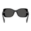 Womens Prada Sunglasses Pr A08s Black/ Dark Grey Sunnies