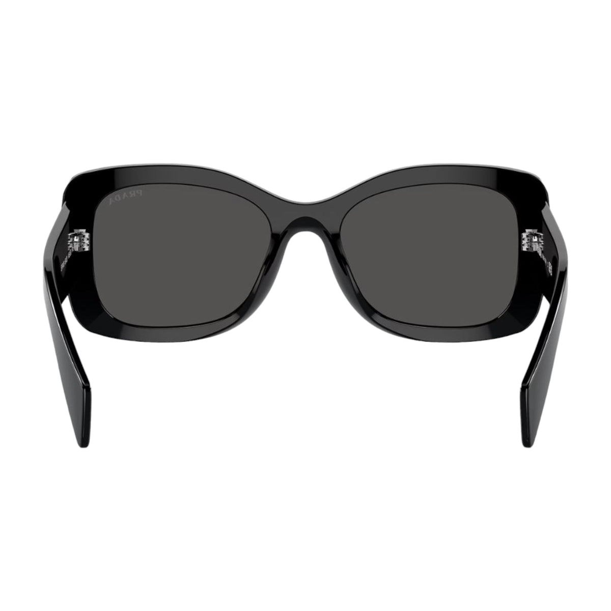 Womens Prada Sunglasses Pr A08s Black/ Dark Grey Sunnies