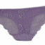 Womens Sexy Underwear With Lace Back Panties Undies Lingerie Violet
