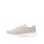 Womens Skechers Go Walk 7 - Clear Path Taupe/ Pink Walking Shoes