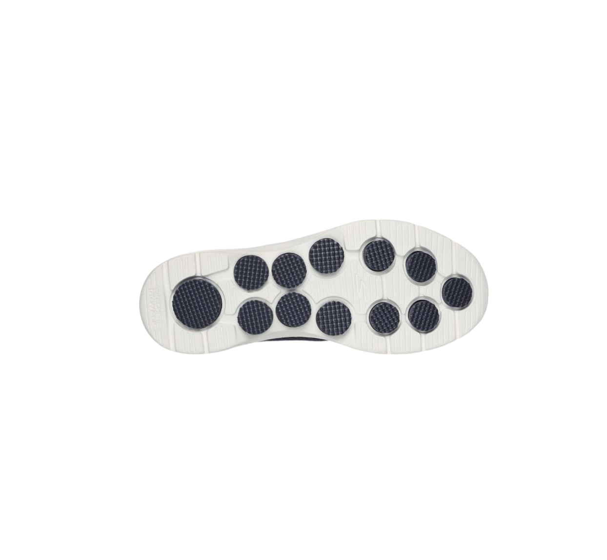 Womens Skechers Go Walk 7- Razi Navy/ White Walking Shoes