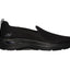 Womens Skechers Go Walk Arch Fit - Grateful Black/Black Slip On Shoes