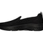 Womens Skechers Go Walk Arch Fit - Grateful Black/Black Slip On Shoes