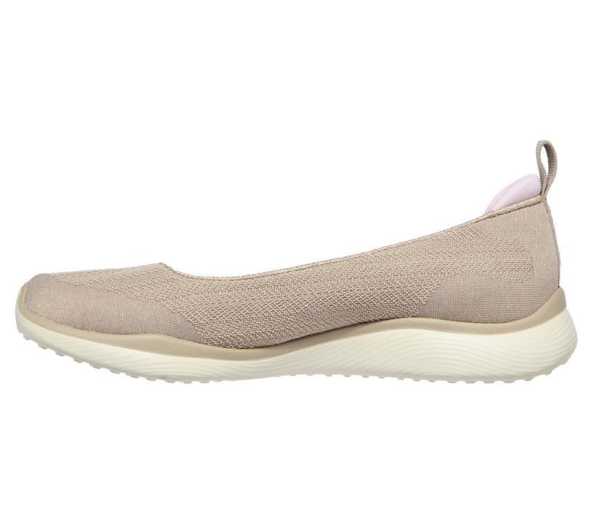 Womens Skechers Microburst 2.0 - Nice Form Taupe/Lavender Slip On Shoes