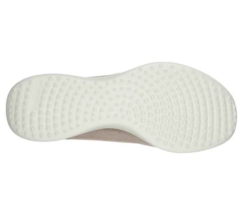 Womens Skechers Microburst 2.0 - Nice Form Taupe/Lavender Slip On Shoes