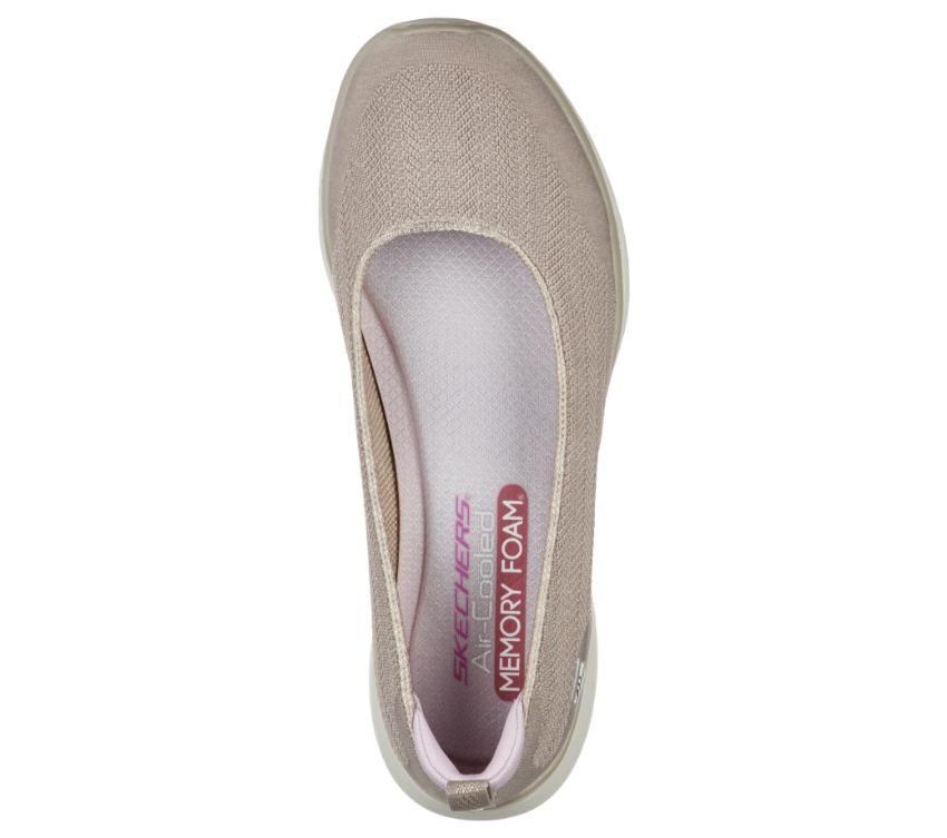 Womens Skechers Microburst 2.0 - Nice Form Taupe/Lavender Slip On Shoes