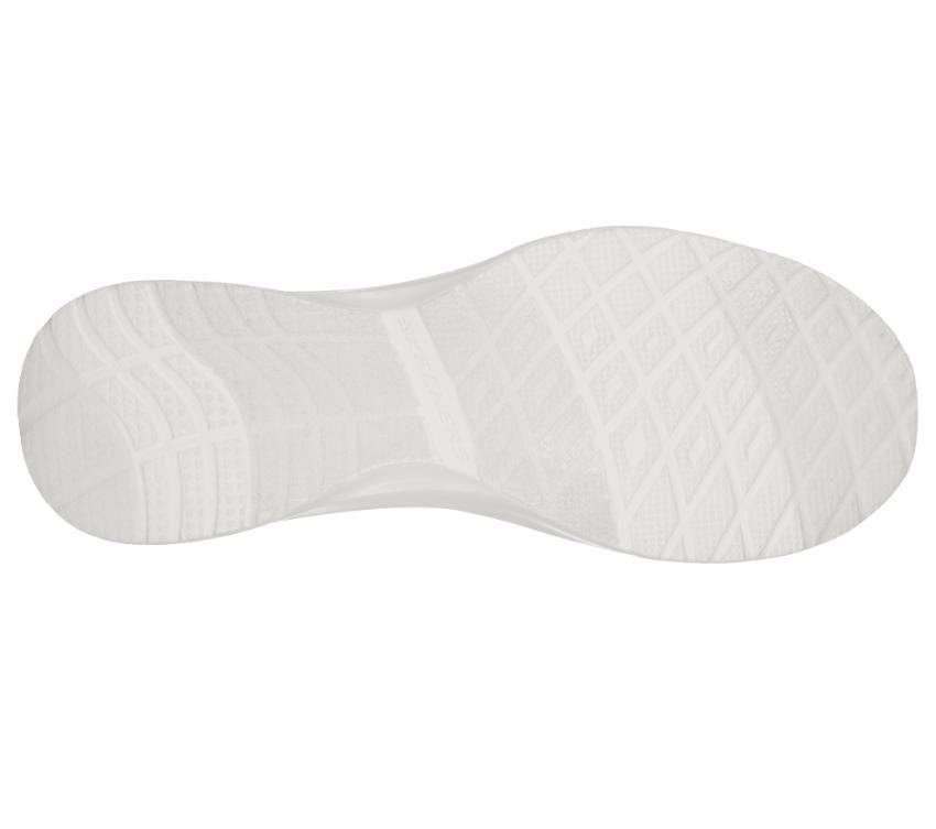 Womens Skechers Skech-Air Dynamight - The Halcyon White Silver Running Sport Shoes