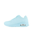 Womens Skechers Uno - Stand On Air Light Blue Lace Up Sneaker Shoes