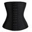 Womens Waist Trainer - Underbust Corset Cincher Ladies Black Beige Hourglass