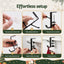 Jingle Jollys Christmas Garland Hangers X4 Stocking Hooks Wreath 2-In-1 No Drill