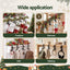 Jingle Jollys Christmas Garland Hangers X4 Stocking Hooks Wreath 2-In-1 No Drill