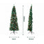 Jingle Jollys 2.1m Artificial Slim Christmas Tree Pine Cone Berry Decor Corner