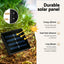 Jingle Jollys Solar Christmas Tree 2.1m 320 LED Net Lights Xmas Trees Decoration