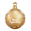 Jingle Jollys Christmas Inflatable Ball Bauble 60cm Outdoor Decoration Gold
