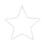 Jingle Jollys Christmas Lights 50cm Star 70 LED Xmas Decorations