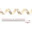 Jingle Jollys 20M Christmas Lights Fairy Ribbon Light 200 LED Xmas Decor Warm