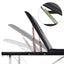 Zenses Massage Table 60cm Portable 3 Fold Aluminium Beauty Bed Black