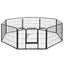 i.Pet 24" 8 Panel Dog Playpen Pet Exercise Cage Enclosure Fence Play Pen