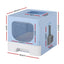i.Pet Cat Litter Box Large Tray Kitty Toilet Enclosed Hooded Foldable Cat Litter Box Scoop Blue
