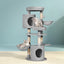 i.Pet Cat Tree 123cm Tower Scratching Post Scratcher Wood Condo House Bed Toys