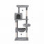 i.Pet Cat Tree 143cm Tower Scratching Post Trees Scratcher Condo House Grey