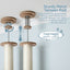 i.Pet Cat Tree Tower Floor to Ceiling Scratching Post 270cm Beige
