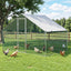 i.Pet Chicken Coop Rabbit Hutch Outdoor Run Walk in Hen Cage Ferret House 3x2x2m