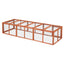 i.Pet Chicken Coop Wooden Pet Run Rabbit Hutch Large Outdoor Cage with Play Area Brown