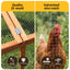 i.Pet Chicken Coop Wooden Pet Run Rabbit Hutch Large Outdoor Cage with Play Area Brown