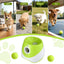 i.Pet Dog Ball Launcher Thrower with 6 Balls & 3/6/9m Launch Distances Green