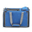 i.Pet Pet Carrier Bag Foldable Dog Cat Durable Crate Travel Cage Portable Car Kennel Blue