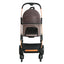 i.Pet Pet Stroller Dog Pram Large Cat Carrier Travel Foldable 4 Wheels Pushchair Double